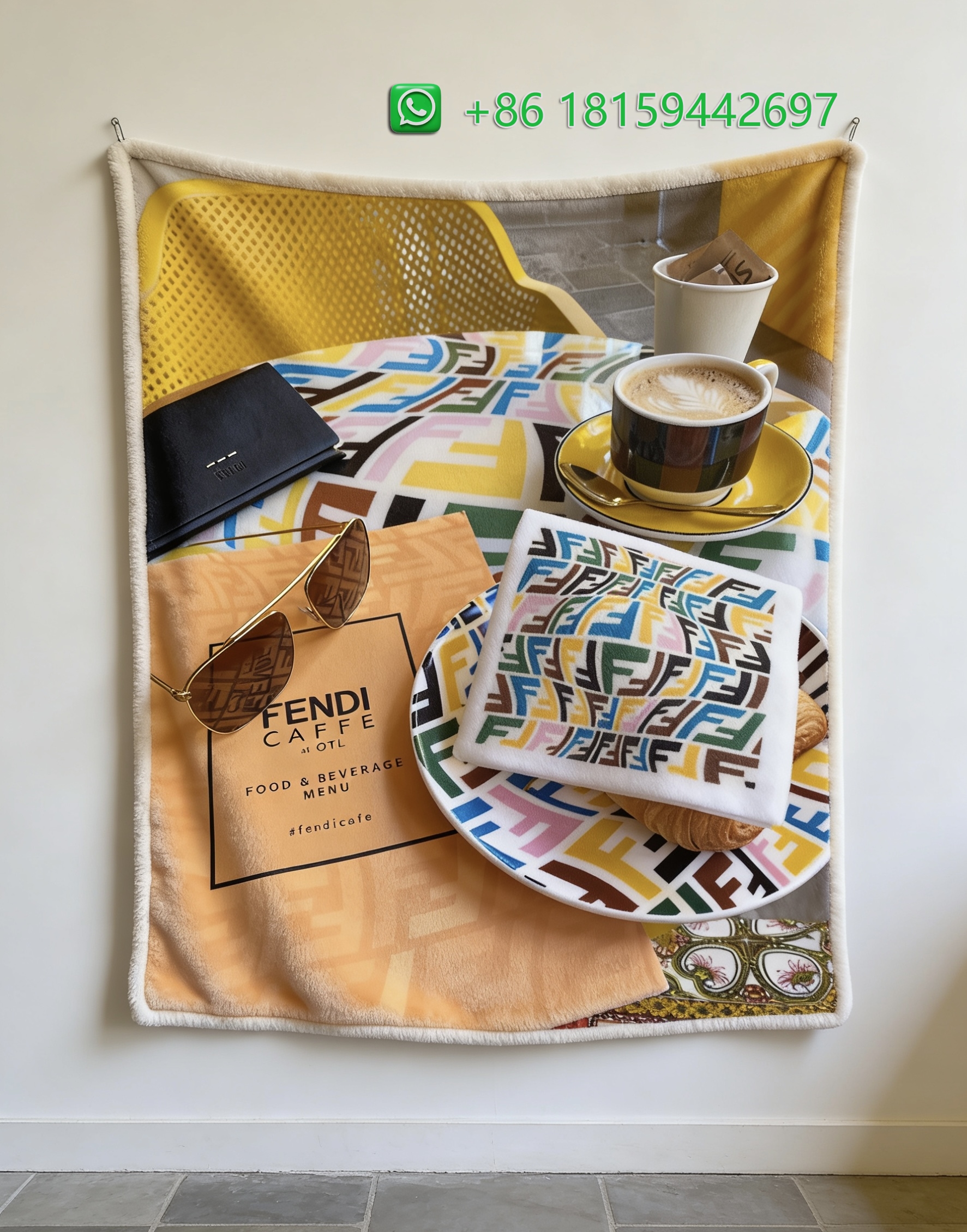 Fendi Throw Blankets